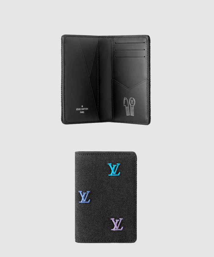 레플리카|이미테이션 louis-vuitton-루이비통포켓-데님-카드지갑-m14148