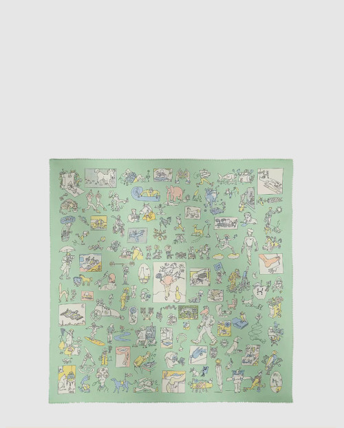 HERMES-에르메스]Carre Libre 스카프 90