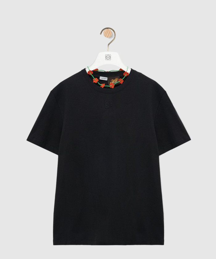 레플리카|이미테이션 loewe-로에베크로셰-티셔츠-코튼