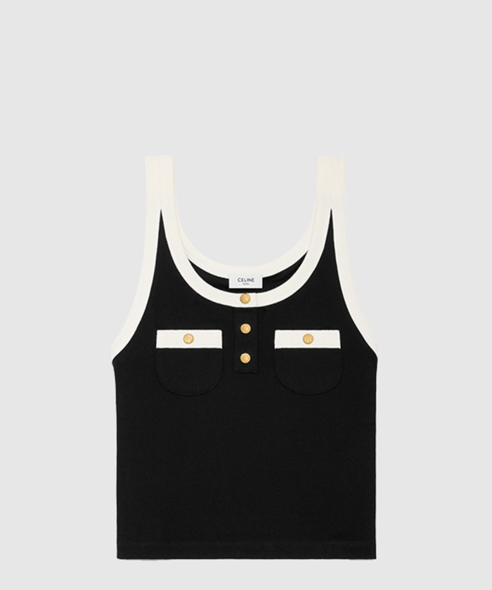 레플리카|이미테이션 celine-셀린느크롭-탱크-탑-코튼-저지-rx03a0