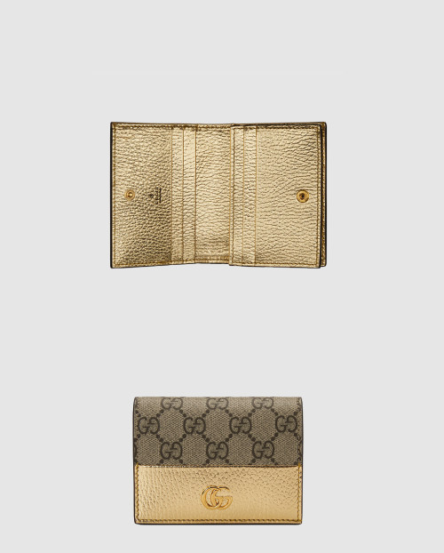 [GUCCI-구찌]바이컬러 카드 케이스 지갑 658610