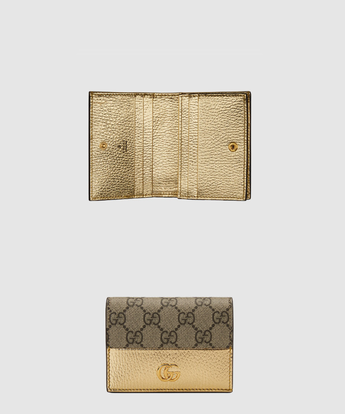 레플리카|이미테이션 gucci-구찌바이컬러-카드-케이스-지갑-658610