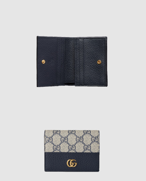 [GUCCI-구찌]GG 마몽 바이컬러 미니 지갑 658610