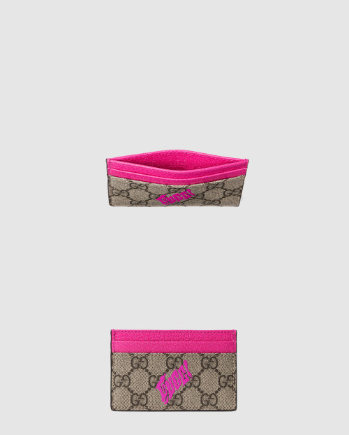 [GUCCI-구찌]GG 모노그램 투톤 플랫 카드케이스  835322