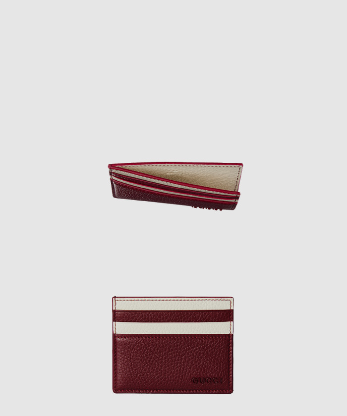 레플리카|이미테이션 gucci-구찌로고-바이컬러-카드-케이스-817043-2
