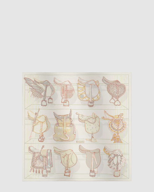 [HERMES-에르메스]Tous en Selle 스카프 90