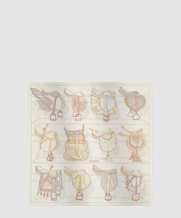 [HERMES-에르메스]Tous en Selle 스카프 90