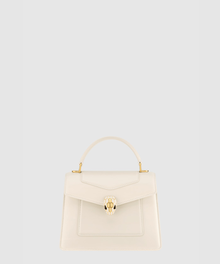 레플리카|이미테이션 bulgari-불가리서펜티-포에버-미디엄-탑-핸들백-송아지-가죽-294495