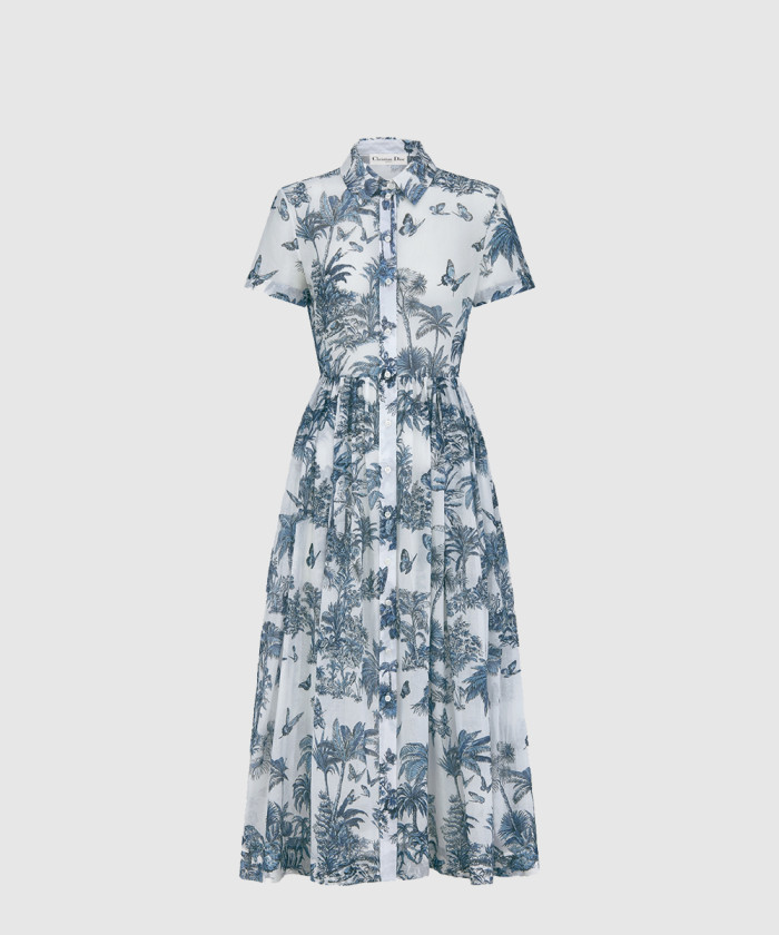 레플리카|이미테이션 dior-디올dioriviera-미디-셔츠-드레스-541r8