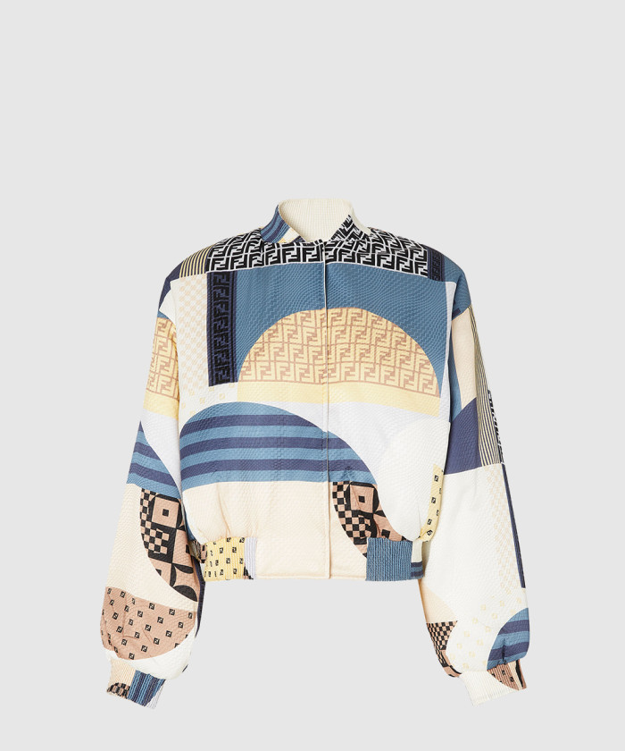 레플리카|이미테이션 fendi-펜디실크-패치워크-프린트-리버시블-보머-재킷-fj7823