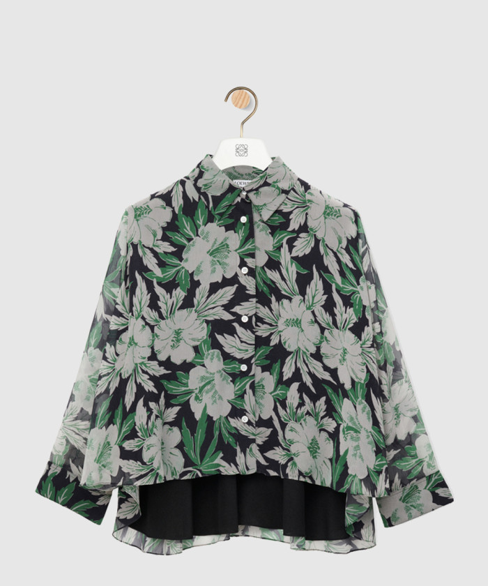 레플리카|이미테이션 loewe-로에베셔츠-실크-1