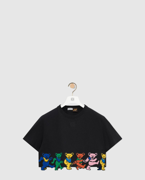 [LOEWE-로에베]크롭 티셔츠 코튼