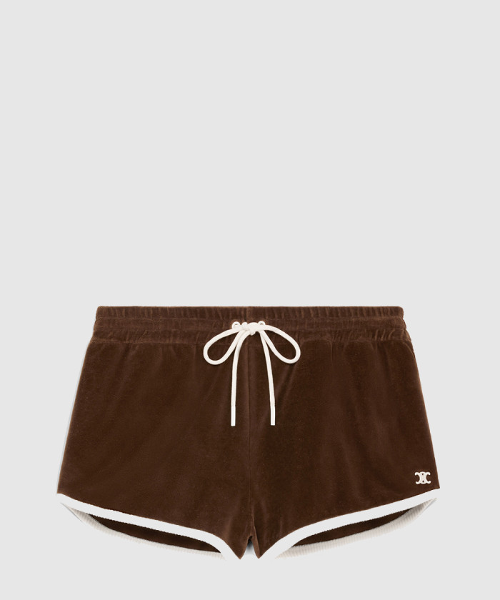 레플리카|이미테이션 celine-셀린느미니-쇼츠-벨벳-저지-2z7337