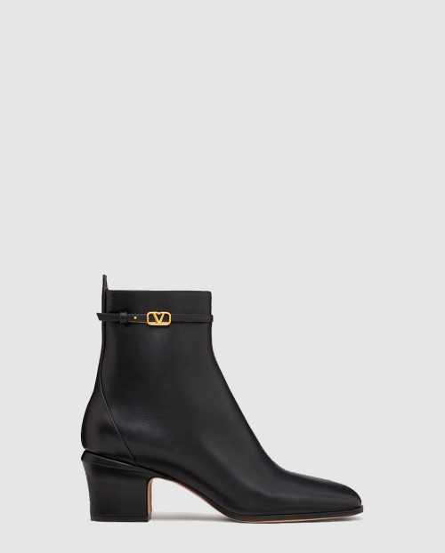 [VALENTINO-발렌티노]송아지 가죽 앵클 부츠