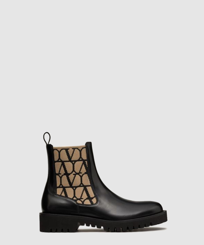 레플리카|이미테이션 valentino-발렌티노송아지-가죽-트왈-이코노그라프-컴뱃-부츠