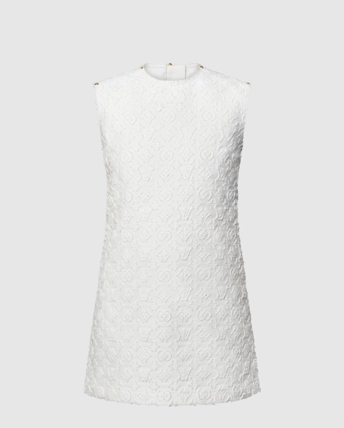 [LOUIS VUITTON-루이비통]모노그램 필 쿠페 데님 드레스 1AHHXG