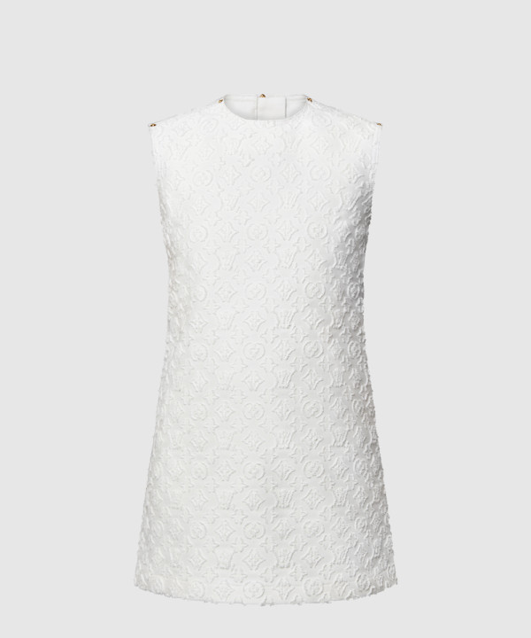 [LOUIS VUITTON-루이비통]모노그램 필 쿠페 데님 드레스 1AHHXG