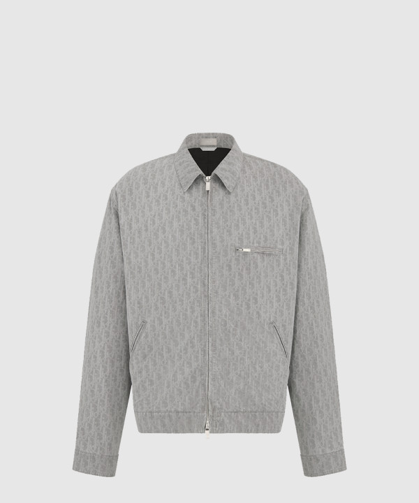 [DIOR-디올]Oblique 지퍼 블루종 재킷 513D4