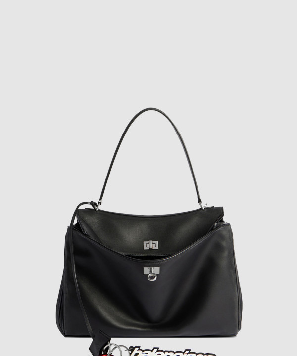 [BALENCIAGA-발렌시아가]로데오 미디엄 유즈드 이펙트 원 참 핸드백 789772