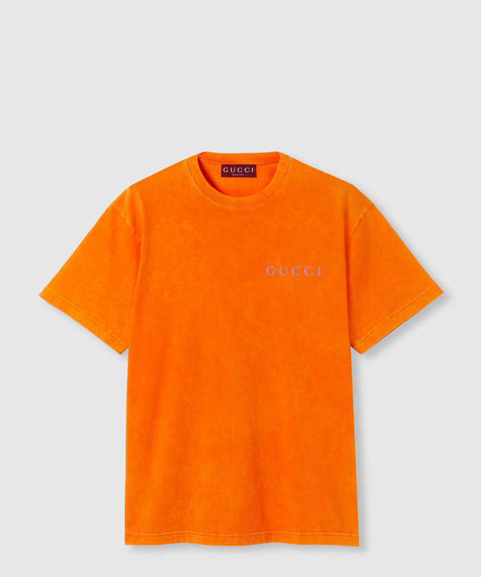레플리카|이미테이션 gucci-구찌프린트-코튼-저지-티셔츠-796395-11