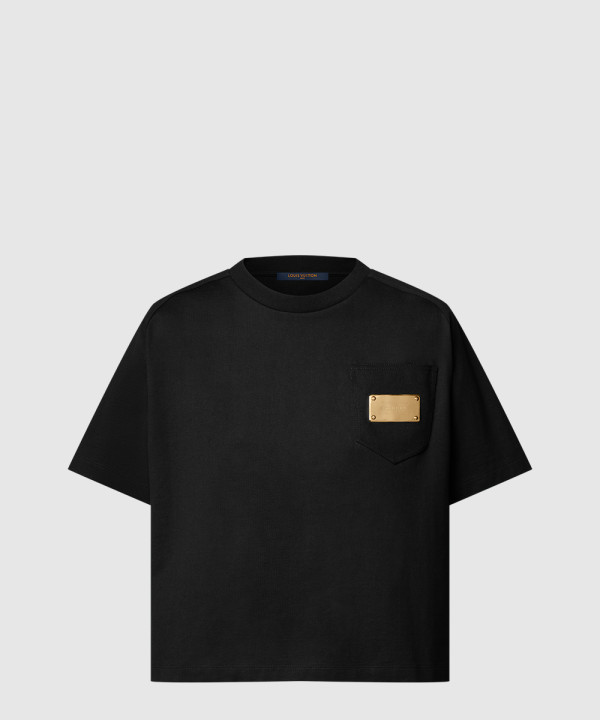 [LOUIS VUITTON-루이비통]시그니처 플라크 티셔츠 1AHX77