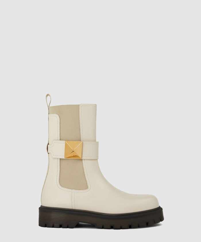 레플리카|이미테이션 valentino-발렌티노한-스터드-가죽-첼시-부츠