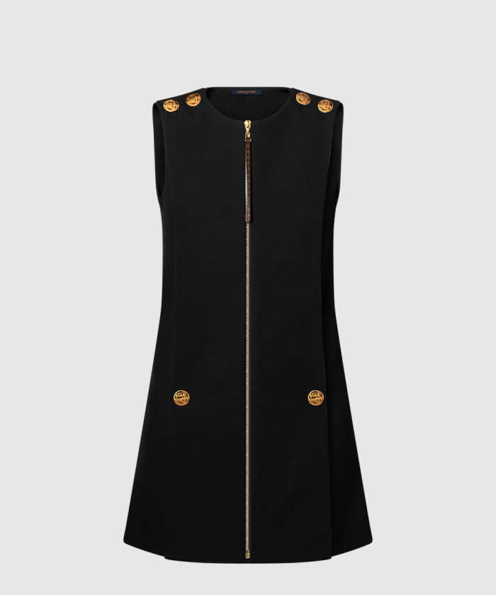 레플리카|이미테이션 louis-vuitton-루이비통버튼-디테일-에이프런-드레스-1aiaof