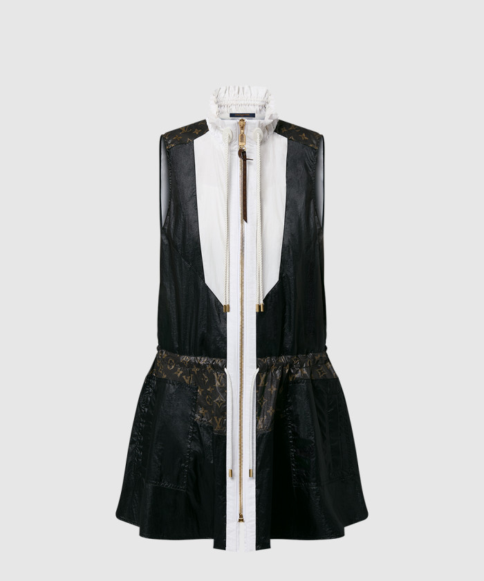 레플리카|이미테이션 louis-vuitton-루이비통컬러블록-드로스트링-드레스-1ahgfp