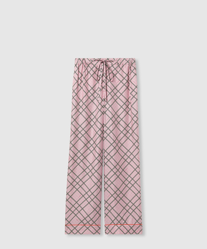 레플리카|이미테이션 gucci-구찌프린트-실크-트윌-팬츠-804069