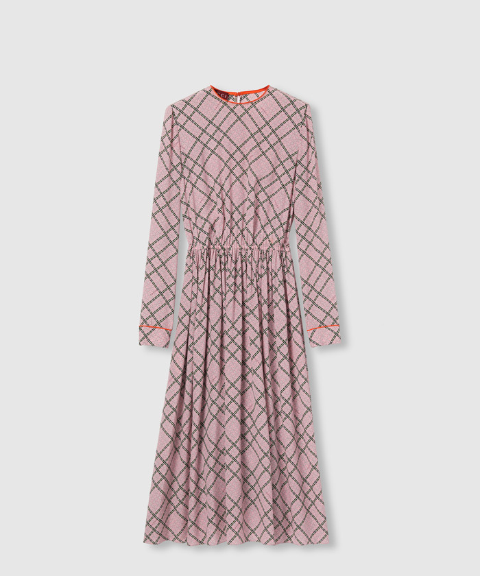 레플리카|이미테이션 gucci-구찌프린트-멀버리-실크-드레스-813262