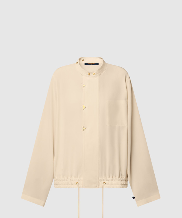 레플리카|이미테이션 louis-vuitton-루이비통버튼이-달린-마오-칼라가-달린-ls-블라우스