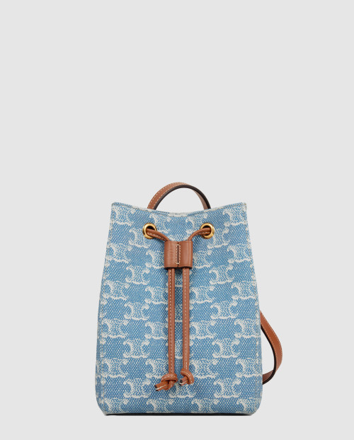 [CELINE-셀린느]마이크로 세일러 트리옹프 올 오버 텍스타일 10M742