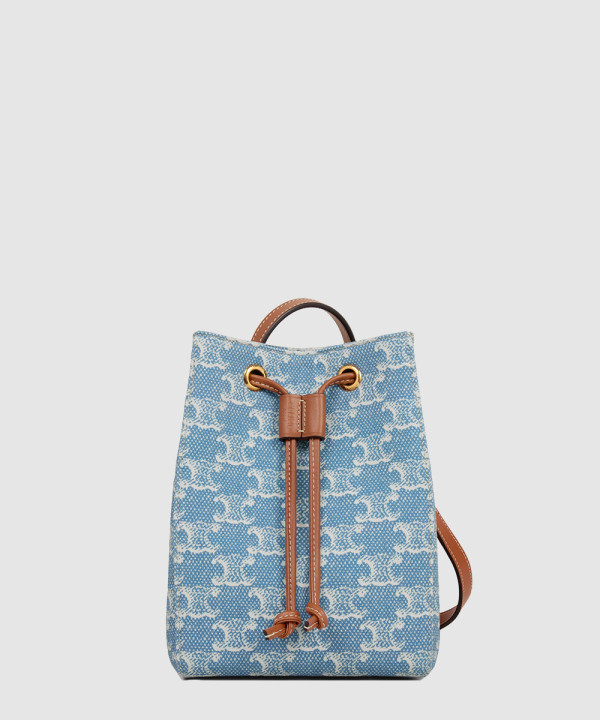 [CELINE-셀린느]마이크로 세일러 트리옹프 올 오버 텍스타일 10M742