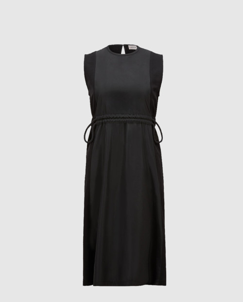 [MONCLER-몽클레어]코튼 무릎 길이 드레스