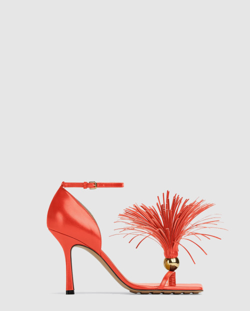 [BOTTEGA-보테가베네타]스트레치 스트랩 샌들 716241