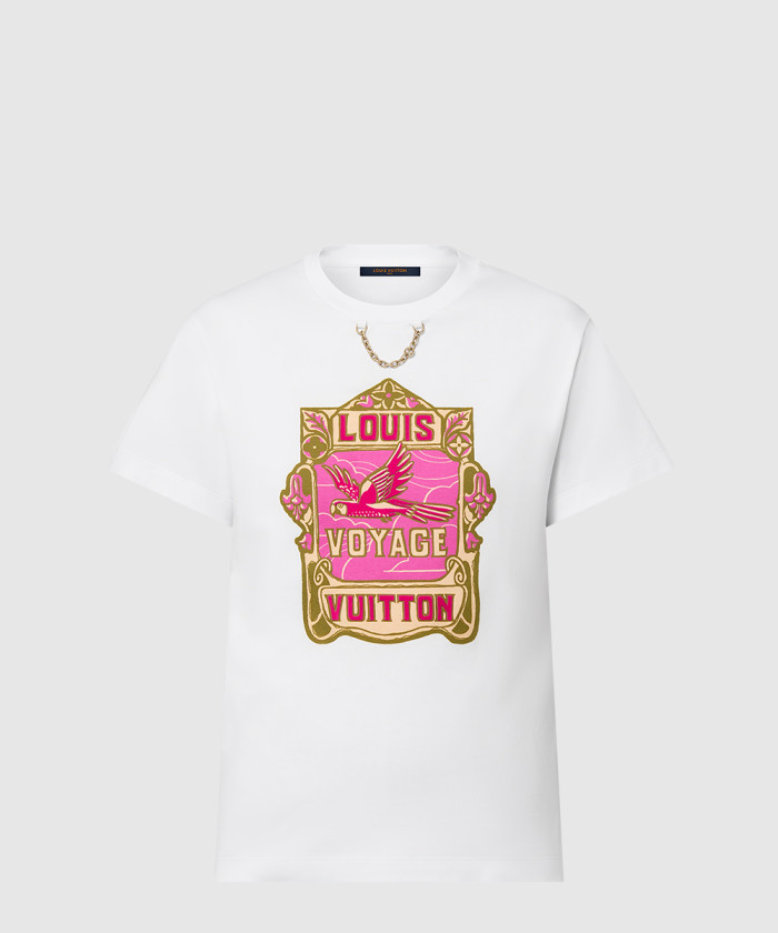 레플리카|이미테이션 louis-vuitton-루이비통패럿-프린트-티셔츠-1ahit6