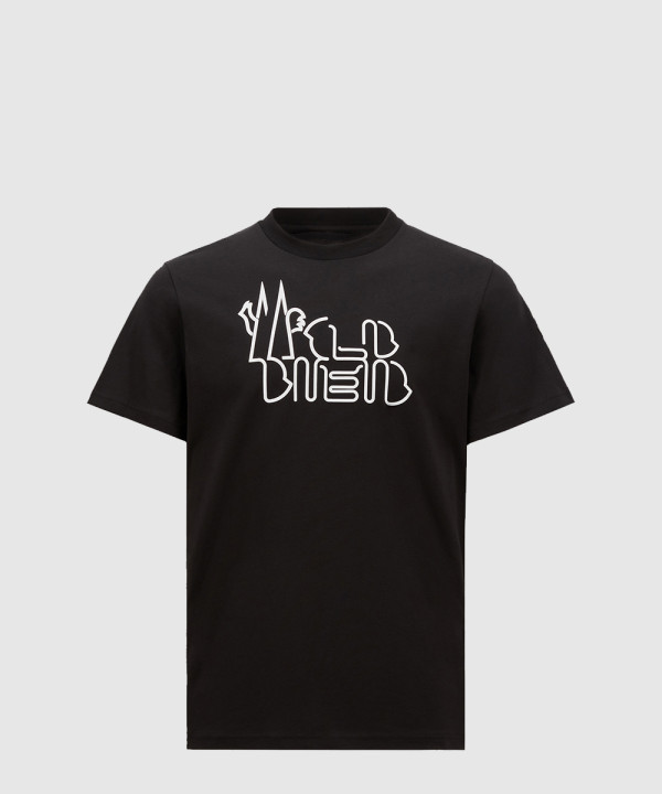 [MONCLER-몽클레어]커비 로고 코튼 티셔츠