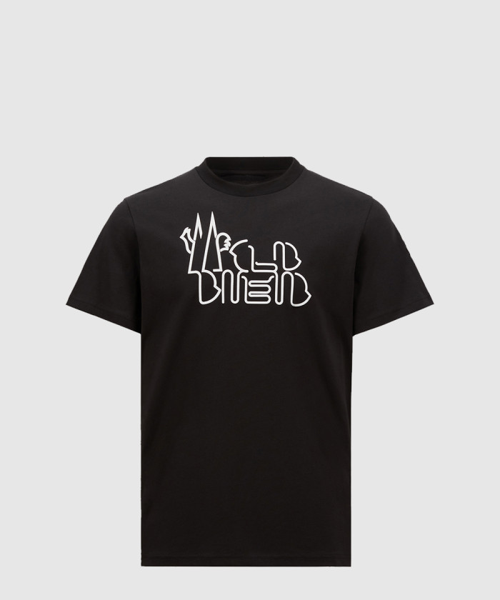 레플리카|이미테이션 moncler-몽클레어커비-로고-코튼-티셔츠