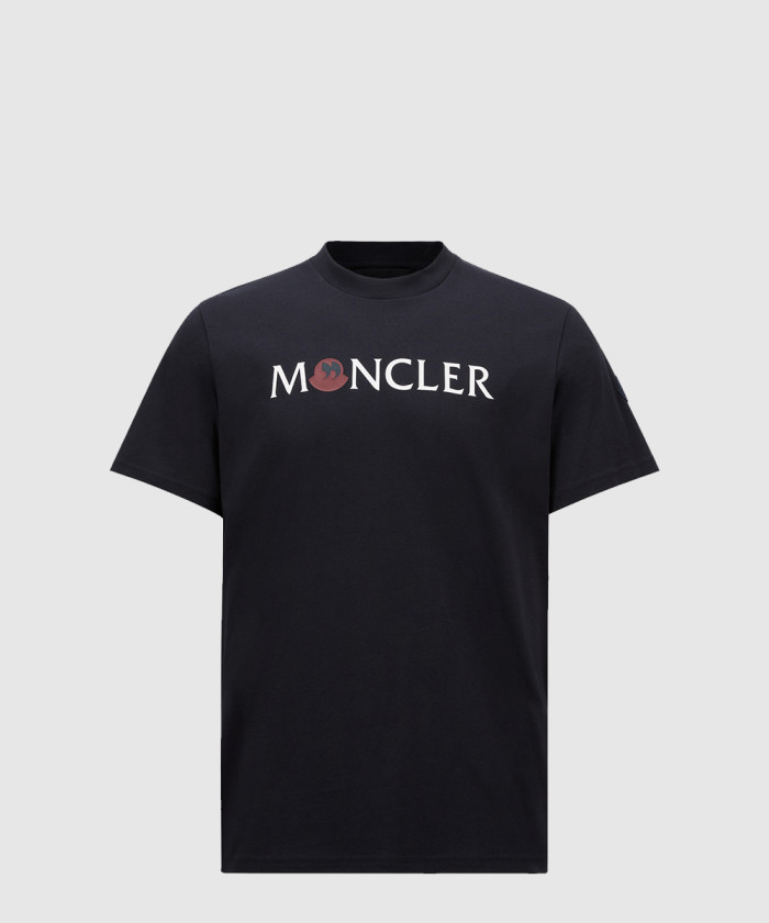 레플리카|이미테이션 moncler-몽클레어구두점-로고-코튼-티셔츠