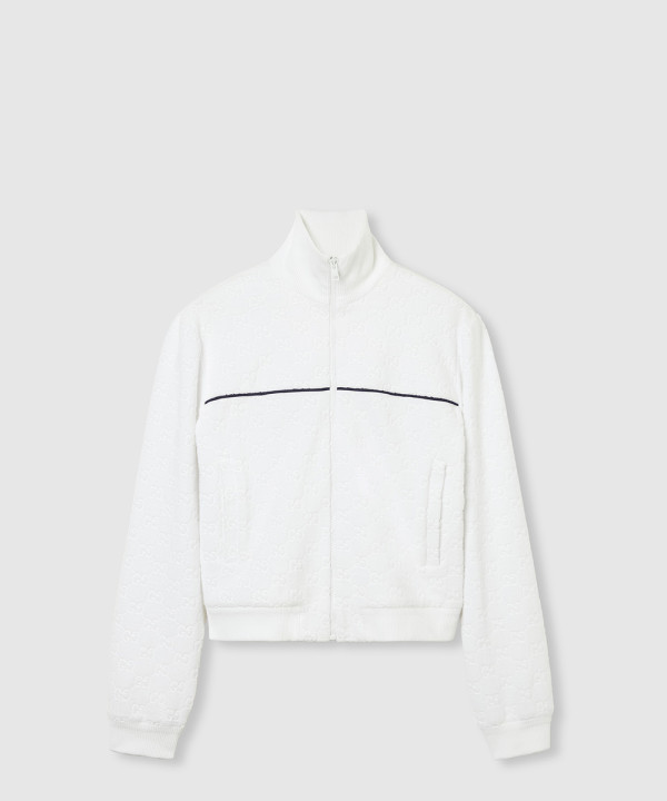 [GUCCI-구찌]GG 코튼 파일 블라 체인 스웨트셔츠 816073