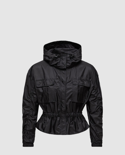 [MONCLER-몽클레어]Curton 후드 페플럼 재킷