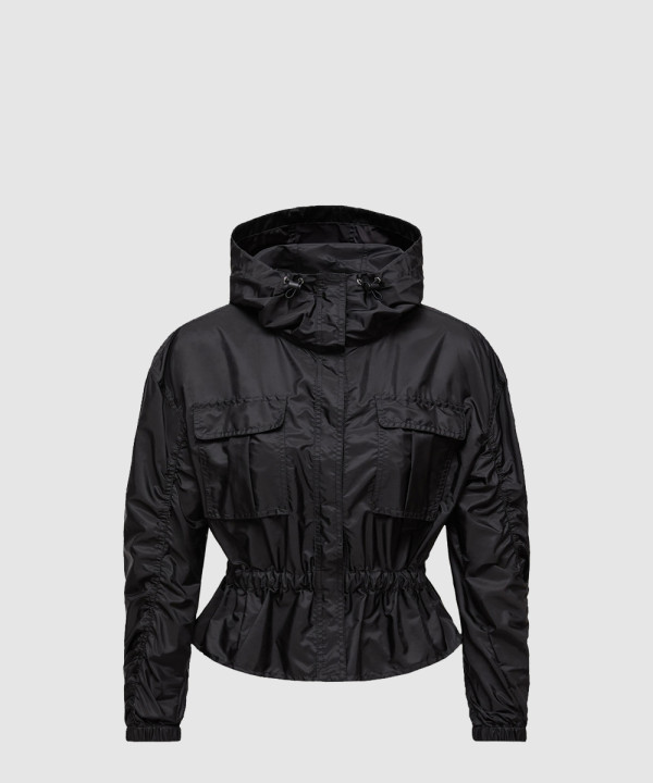 [MONCLER-몽클레어]Curton 후드 페플럼 재킷