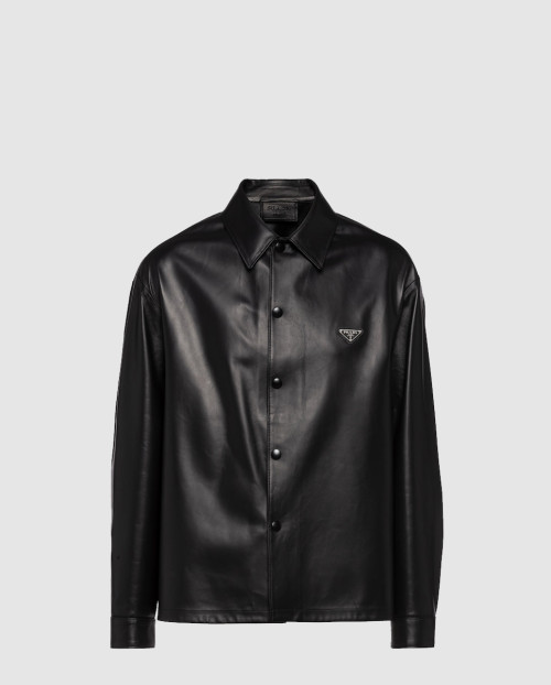 [PRADA-프라다]나파 가죽 셔츠 UPC219