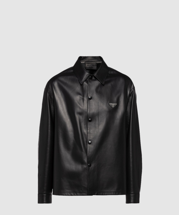 [PRADA-프라다]나파 가죽 셔츠 UPC219