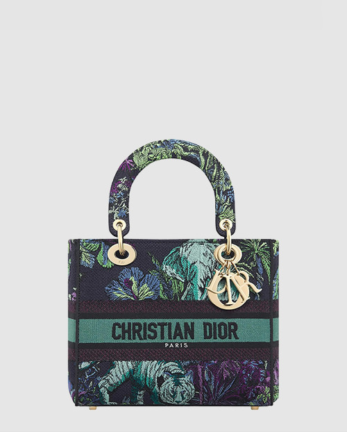 [DIOR-디올]레이디백 램스킨 미듐 M0565