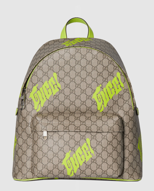 [GUCCI-구찌]중간 크기의 프린트 백팩 834466