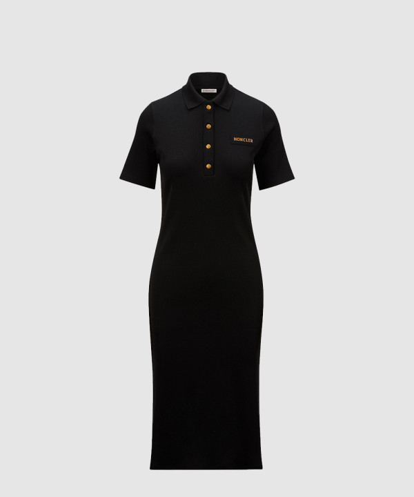 [MONCLER-몽클레어]폴로 미디 드레스