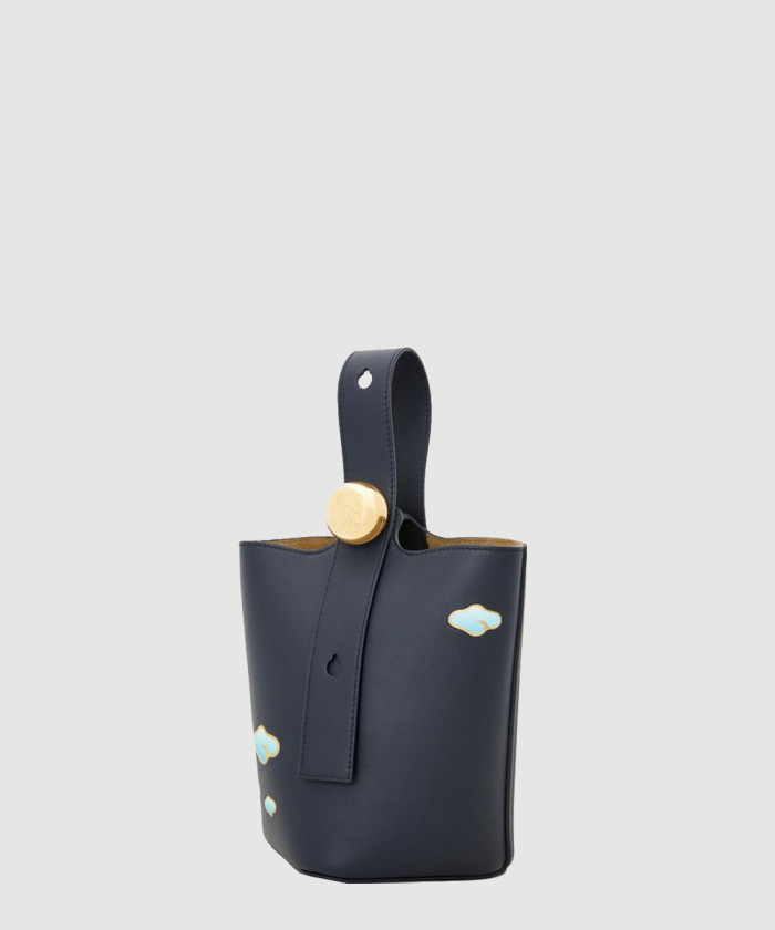 레플리카|이미테이션 loewe-로에베미니-페블-버킷