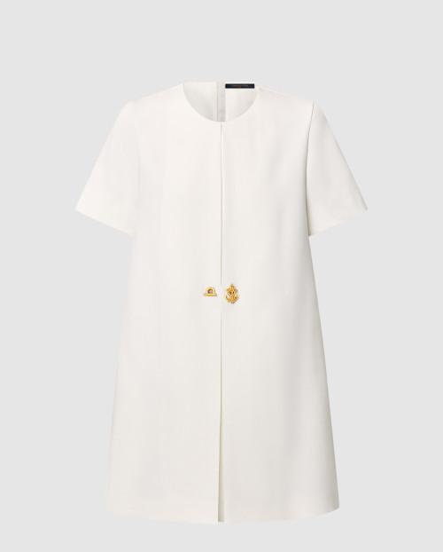 [LOUIS VUITTON-루이비통]앵커 버튼 A라인 드레스 1AHGTC