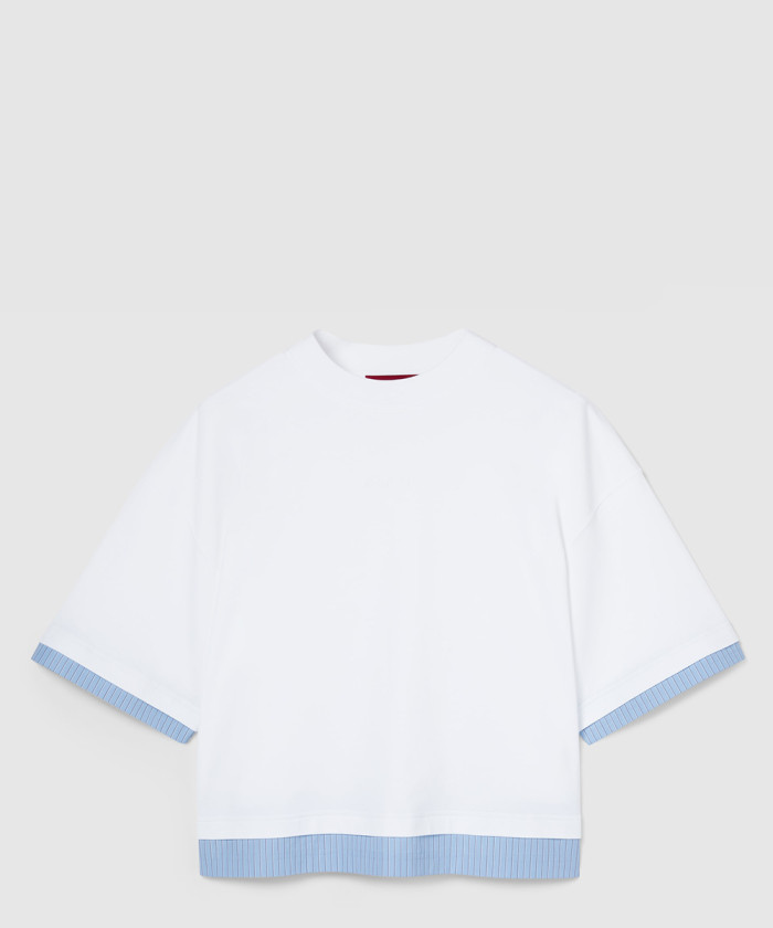 레플리카|이미테이션 gucci-구찌자수-장식의-부드러운-니트-티셔츠-833049